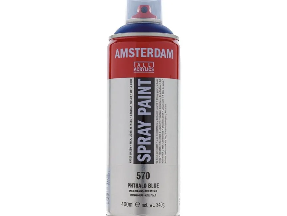 Amsterdam Spray 400ml – 570 Phthalo blue