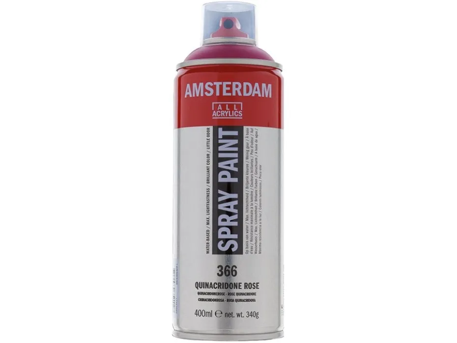 Amsterdam Spray 400ml – 366 Quinacridone rose