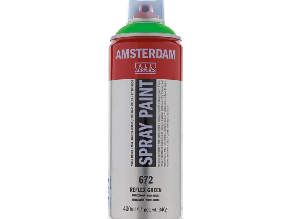Amsterdam Spray 400ml – 672 Reflex green