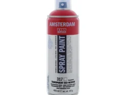 Amsterdam Spray 400ml – 317 Transparent red medium