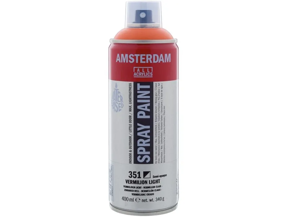 Amsterdam Spray 400ml – 351 Vermilion light