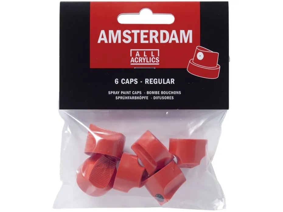Amsterdam Spray – Regular Cap – 6 stk dyser