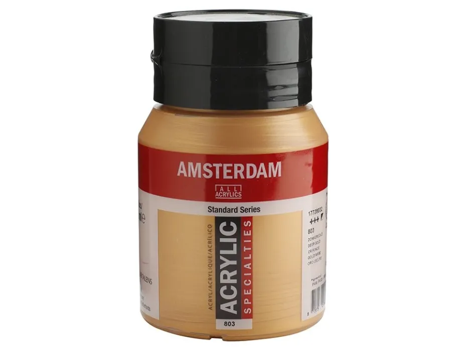 Amsterdam Standard Akryl 500ml – 803 Deep gold