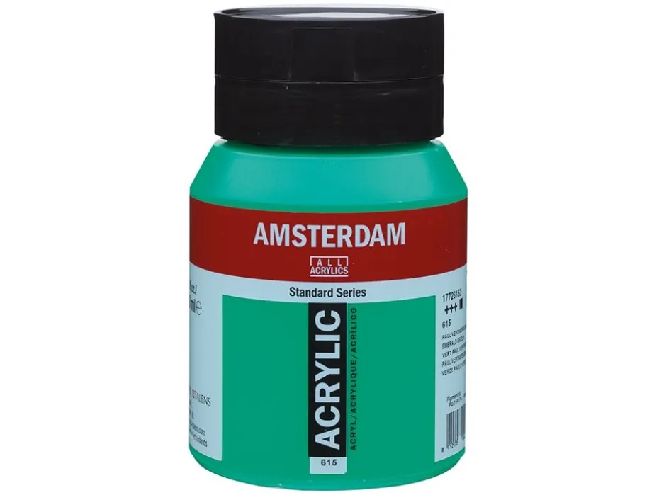 Amsterdam Standard Akryl 500ml – 615 Emerald green