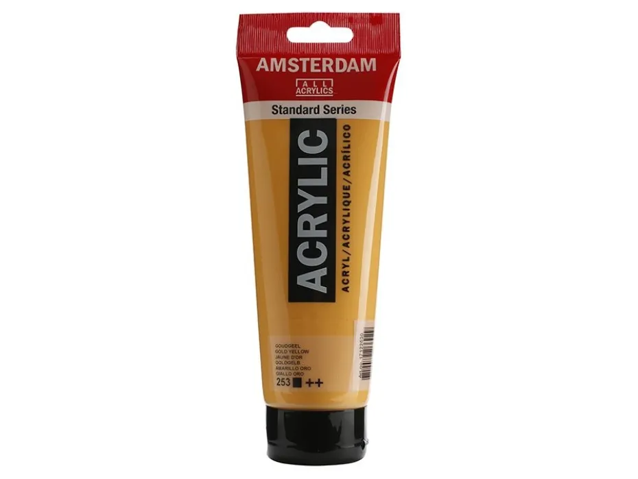 Amsterdam Standard Akryl 250ml – 253 Gold Yellow