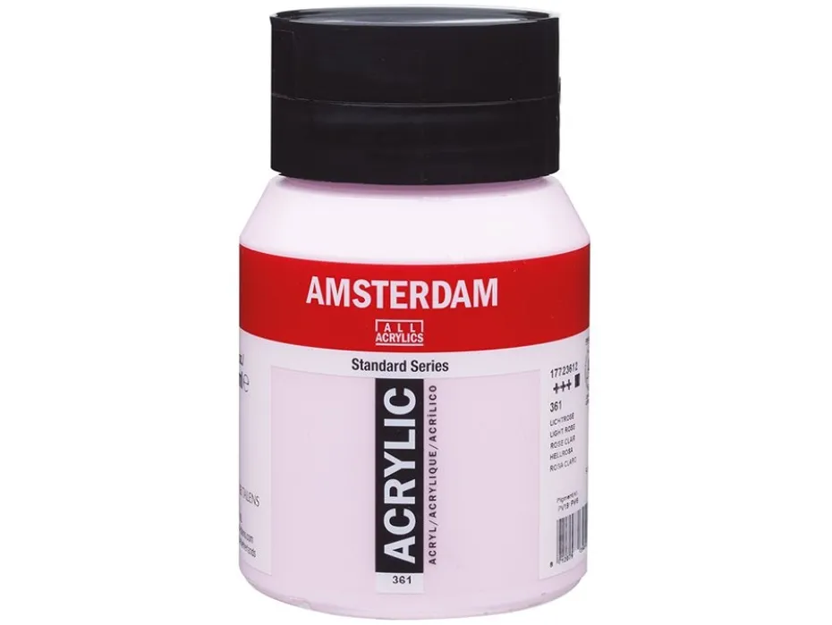 Amsterdam Standard Akryl 500ml – 361 Light rose