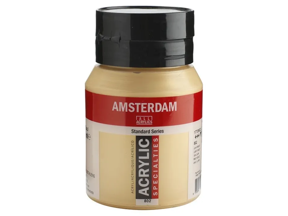 Amsterdam Standard Akryl 500ml – 802 Light gold