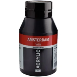 Amsterdam Standard Akryl 1000ml – 702 lamp black