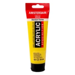 Amsterdam Standard Akryl 120ml – 831 Metallic Yellow