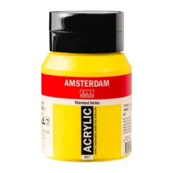 Amsterdam Standard Akryl 500ml – 831 Metallic yellow