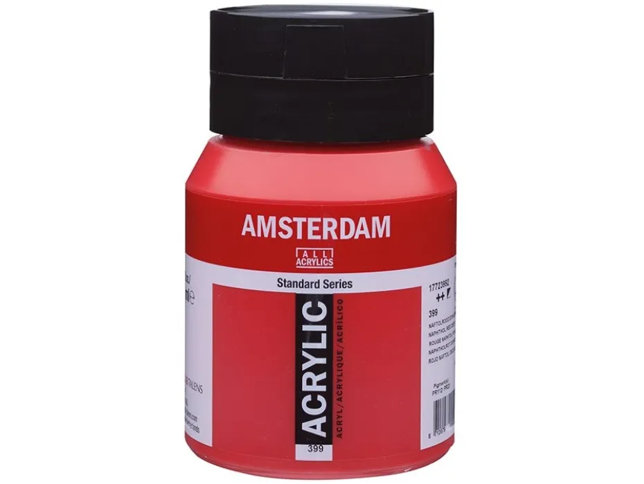 Amsterdam Standard Akryl 500ml – 399 Naphthol red deep