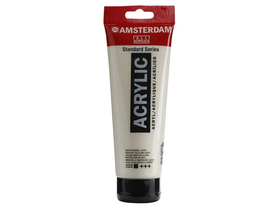 Amsterdam Standard Akryl 250ml – 222 Naples Yellow Light