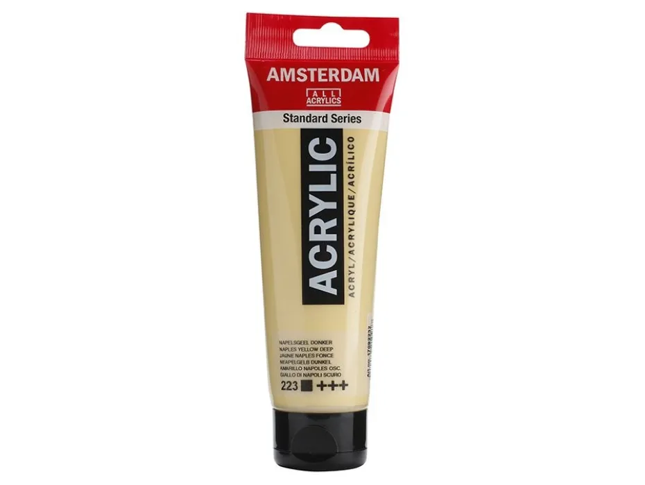 Amsterdam Standard Akryl 120ml – 223 Naples Yellow Deep