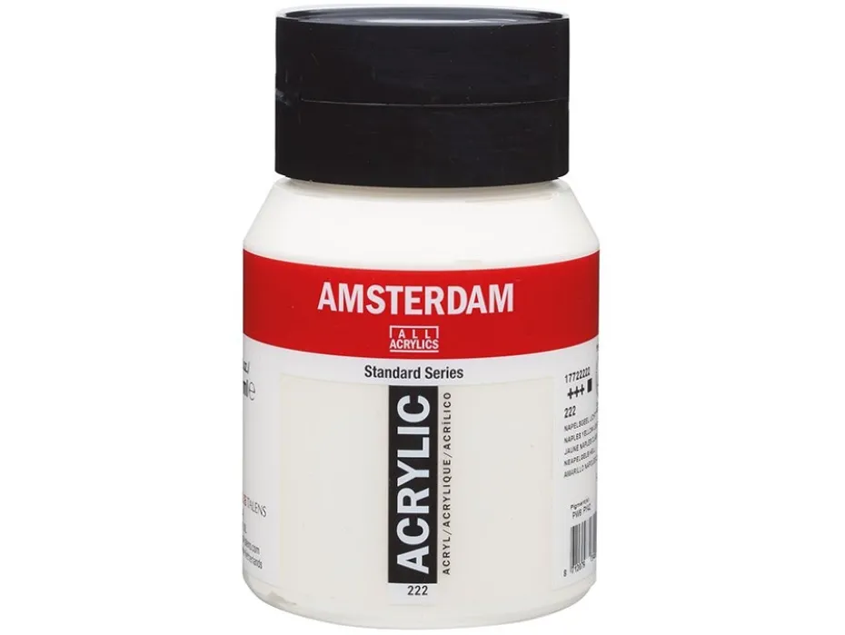 Amsterdam Standard Akryl 500ml – 222 Naples yellow light