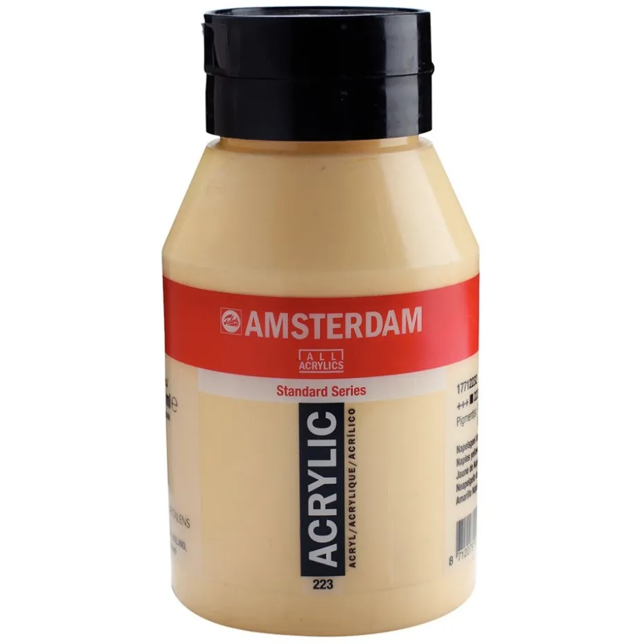 Amsterdam Standard Akryl 1000ml – 223 Naples Yellow Deep