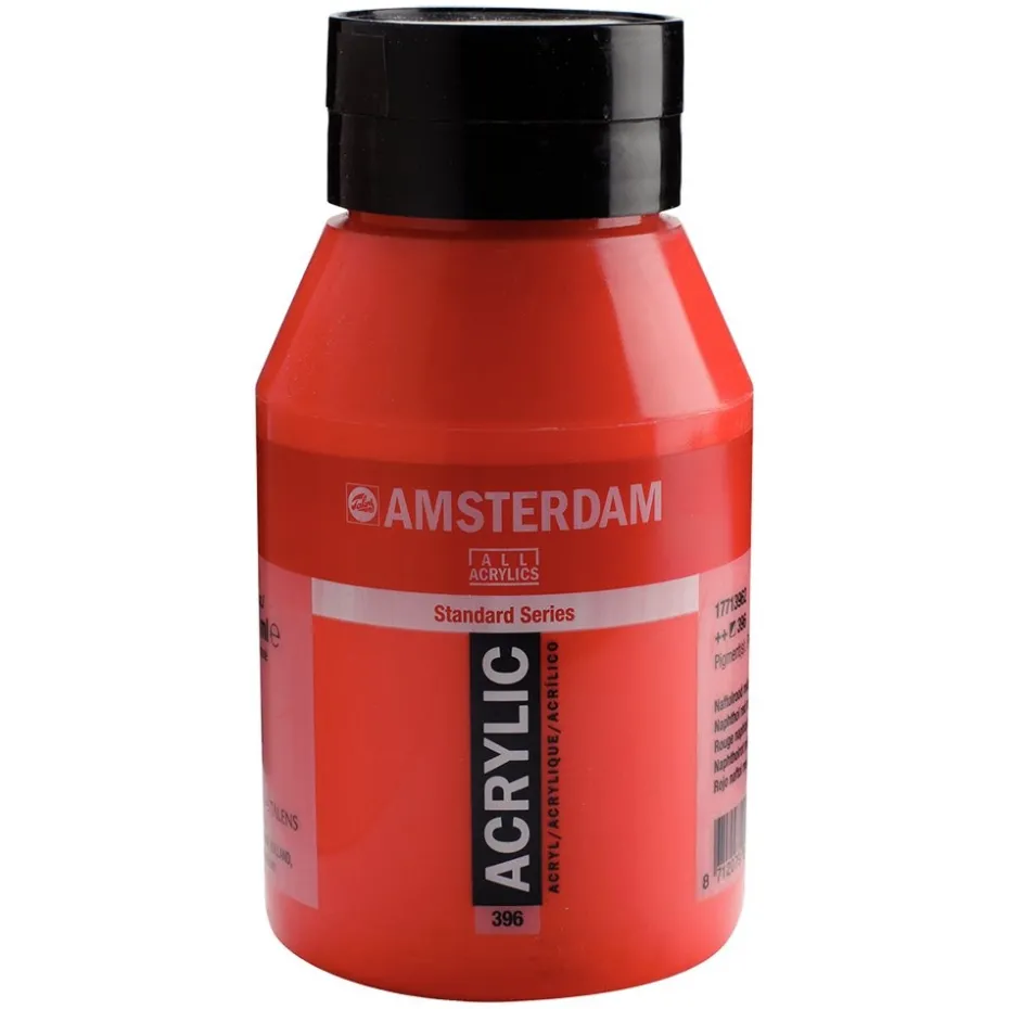 Amsterdam Standard Akryl 1000ml – 396 napthol red med.