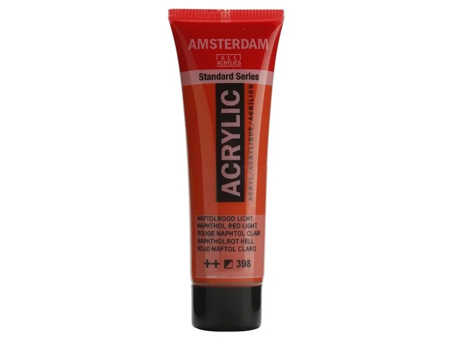 Amsterdam Standard Akryl 20ml – 398 Naphthol Red Light