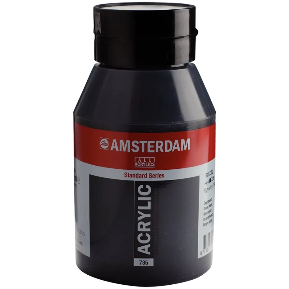 Amsterdam Standard Akryl 1000ml – 735 oxide black