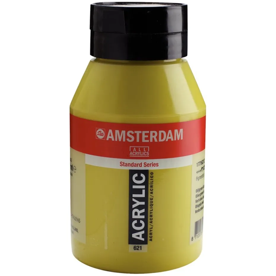 Amsterdam Standard Akryl 1000ml – 621 olive green lt.
