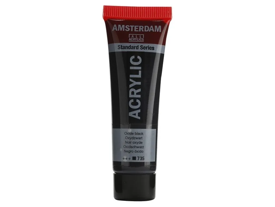 Amsterdam Standard Akryl 20ml – 735 Oxide Black