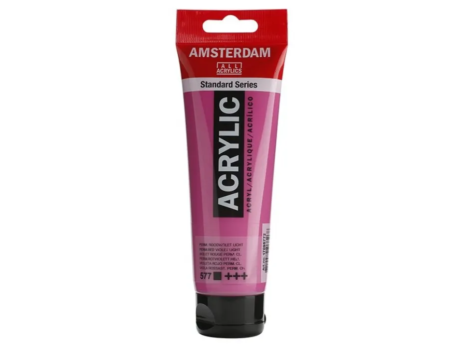 Amsterdam Standard Akryl 120ml – 577 Perm. red violet lt.