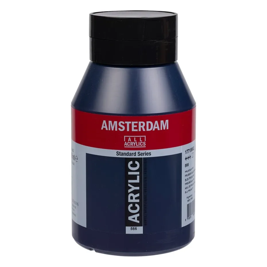 Amsterdam Standard Akryl 1000ml – 566 Prussian Blue Phthalo