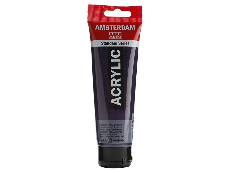 Amsterdam Standard Akryl 120ml – 568 Permanent blue violet