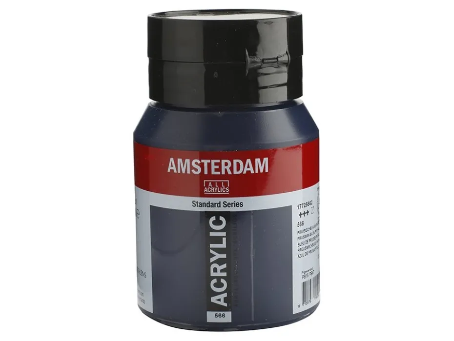 Amsterdam Standard Akryl 500ml – 566 Prussian Blue Phthalo
