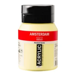 Amsterdam Standard Akryl 500ml – 217 Perm. Lemon Light
