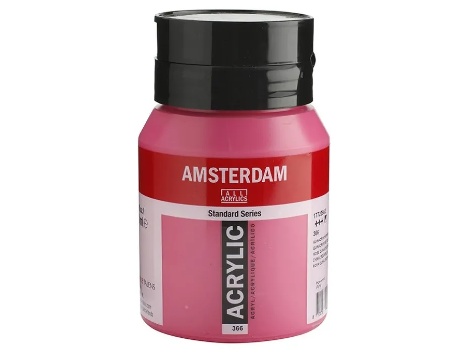 Amsterdam Standard Akryl 500ml – 366 Quinacridone rose