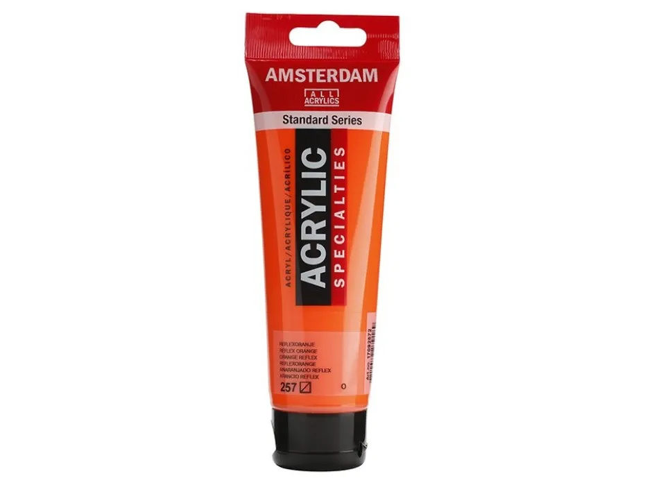 Amsterdam Standard Akryl 120ml – 257 Reflex orange
