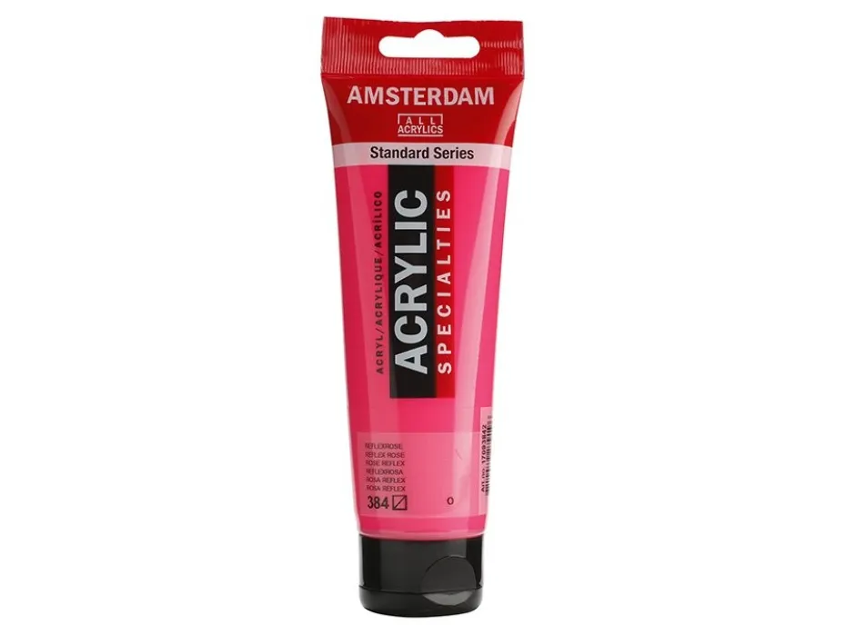 Amsterdam Standard Akryl 120ml – 384 Reflex rose