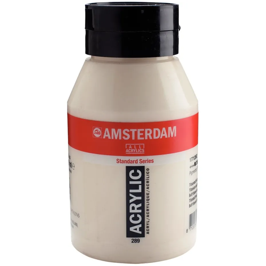Amsterdam Standard Akryl 1000ml – 289 titanium buff light