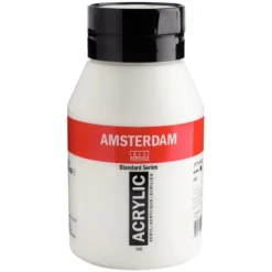 Amsterdam Standard Akryl 1000ml – 105 titanium white