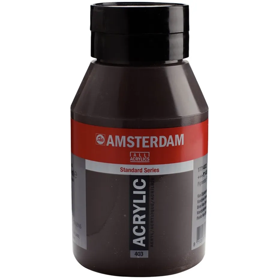 Amsterdam Standard Akryl 1000ml – 403 vandyke brown