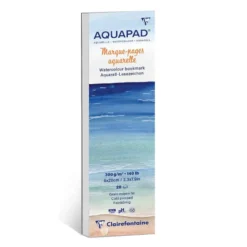 AQUAPAD Akvarellblokk Bokmerke – 20ark 300g – 6x20cm