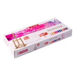 Art Creation Akrylmalingsett – Combi Set m/Staffeli & lerret