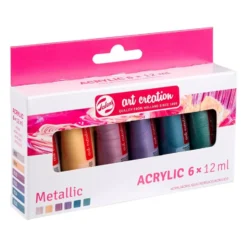 Art Creation Akrylmaling Sett 6x12ml – Metallic