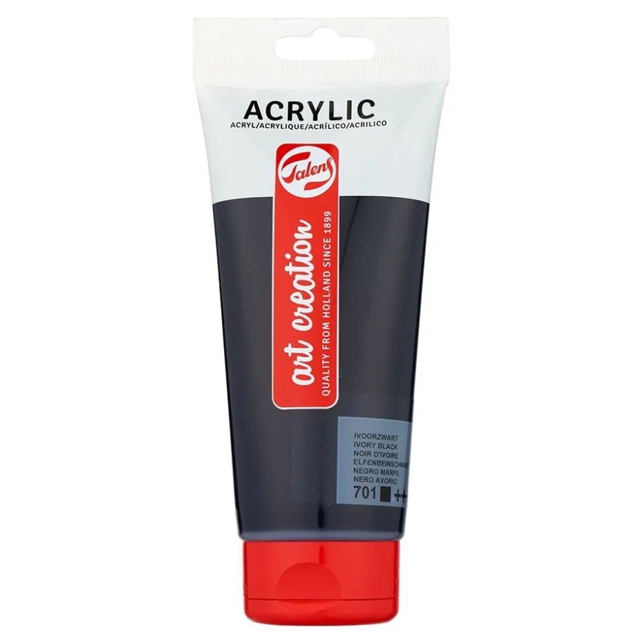 Art Creation Akryl 200ml – 701 Ivory black