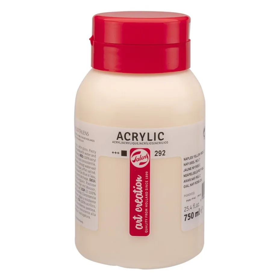Art Creation Akryl 750ml – 292 Naples yellow red light