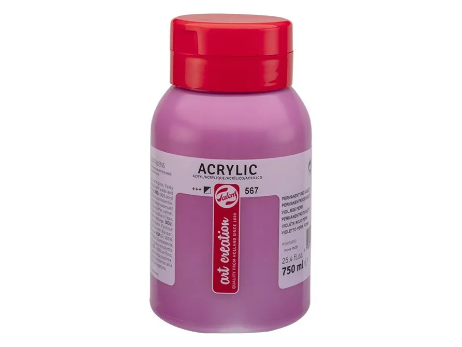 Art Creation Akryl 750ml – 567 Permanent red violet