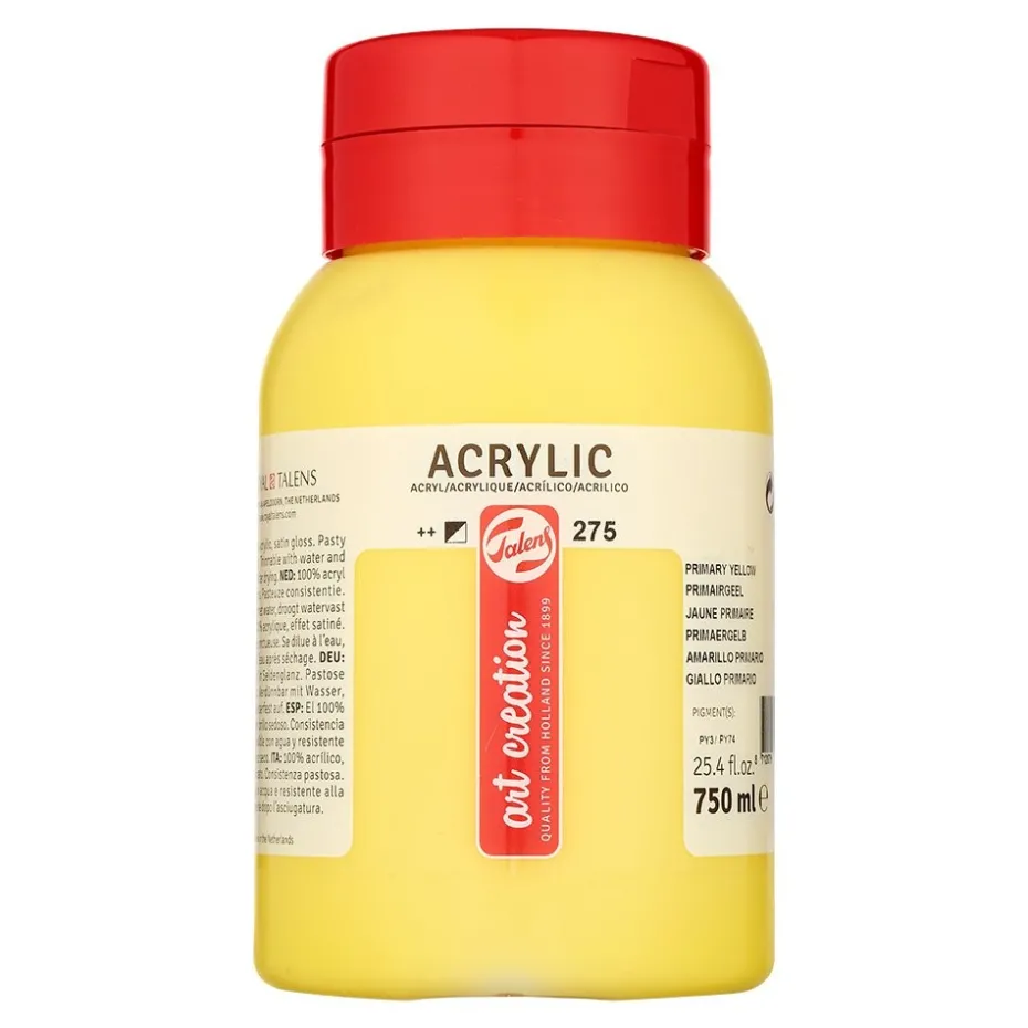 Art Creation Akryl 750ml – 275 Primary yellow