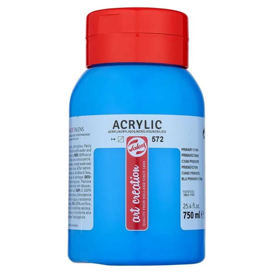 Art Creation Akryl 750ml – 572 Primary cyan