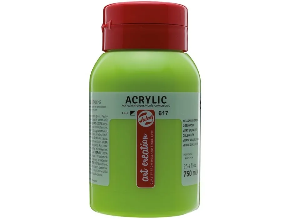 Art Creation Akryl 750ml – 617 Yellow green