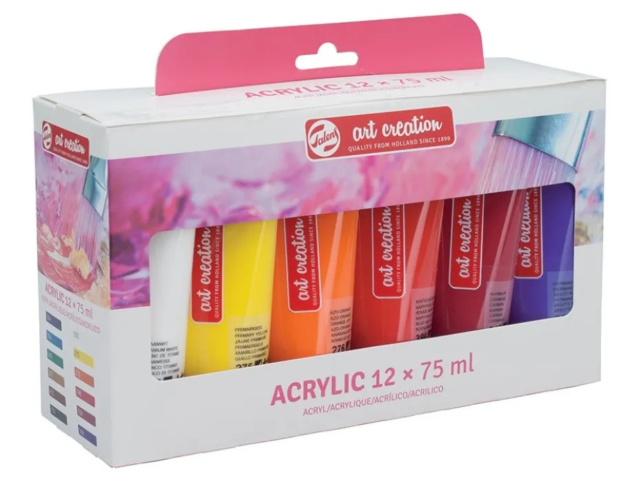 Art Creation Akryl – Sett 12x75ml