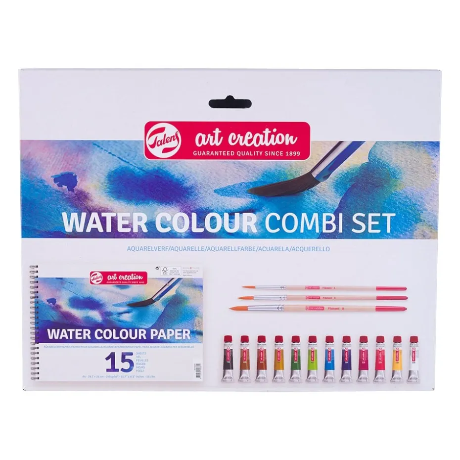 Art Creation Akvarellsett – Paper Combi Set Watercolour