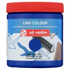Art Creation Linotrykkfarge 250ml – 5018 Navy blue