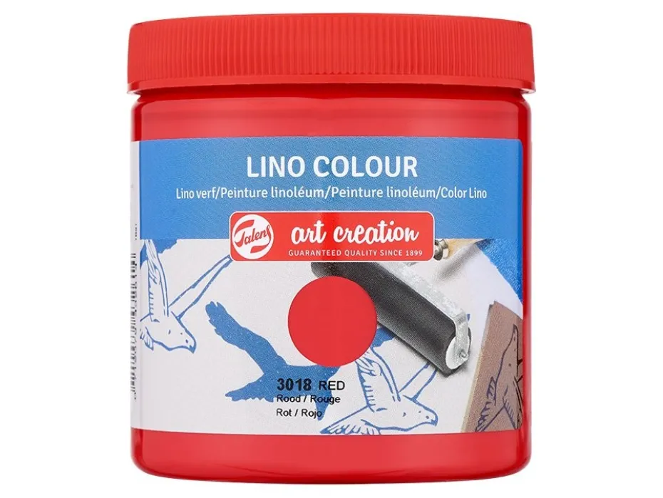 Art Creation Linotrykkfarge 250ml – 3018 Red
