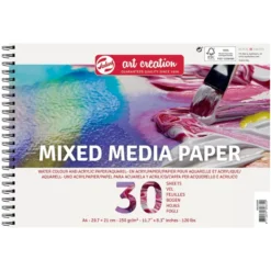 Art Creation Mixed Media blokk spiral – A4 – 250g