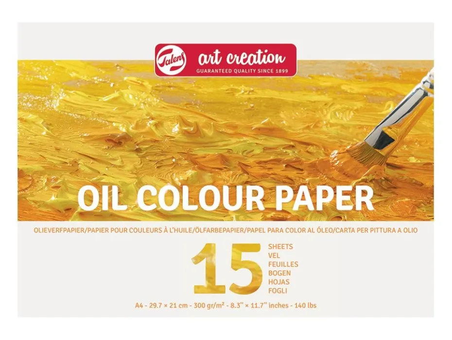 Art Creation Oljemalingsblokk – A4 – 300g